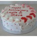Buttercream Icing with Ombre Border and Dots (D, V)
